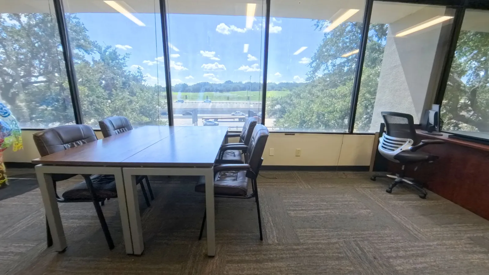 Room 217 with space for a small meeting table
